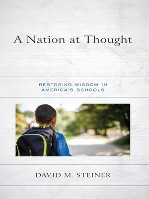 cover image of A Nation at Thought